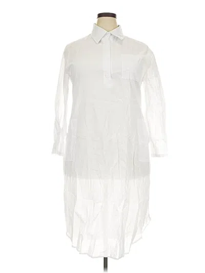 Pre-owned Unbranded Casual Dress In White