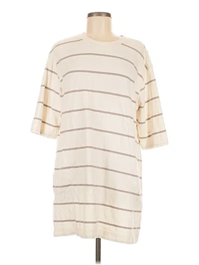 Pre-owned Unbranded Casual Dress In White