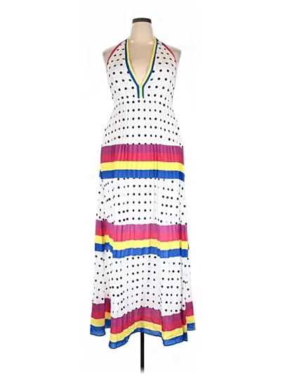 Pre-owned Unbranded Casual Dress In White