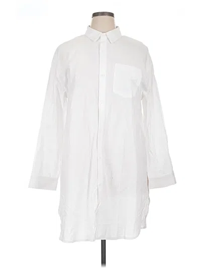 Pre-owned Unbranded Casual Dress In White