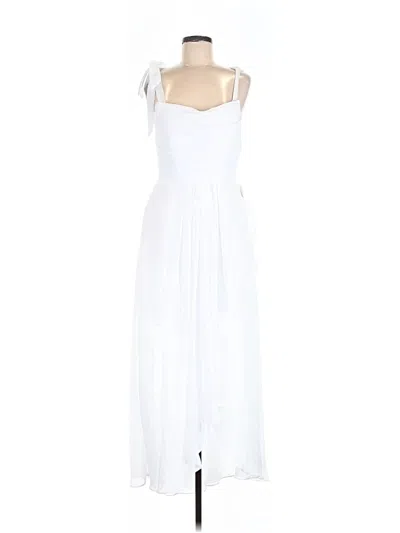 Pre-owned Unbranded Casual Dress In White
