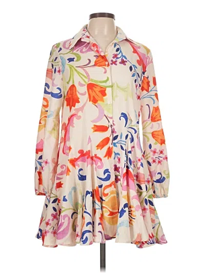 Pre-owned Unbranded Casual Dress In White