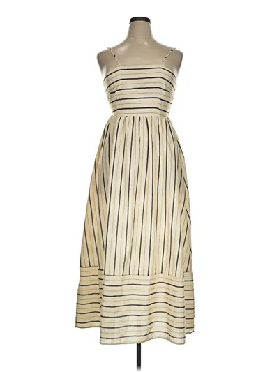Pre-owned Unbranded Casual Dress In White