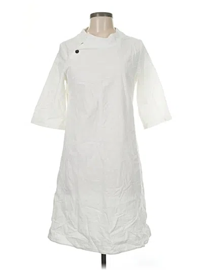 Pre-owned Unbranded Casual Dress In White