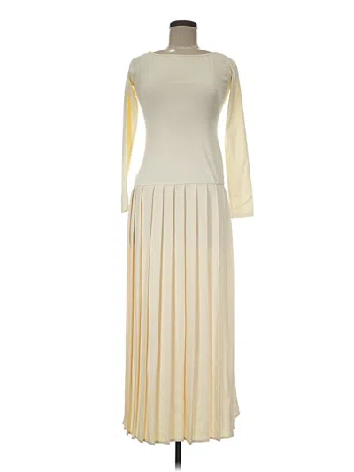 Pre-owned Unbranded Casual Dress In White