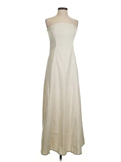 Pre-owned Unbranded Casual Dress In White
