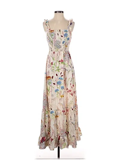 Pre-owned Unbranded Casual Dress In White