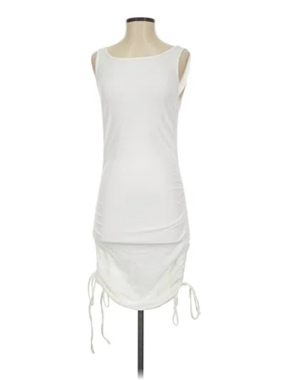 Pre-owned Unbranded Casual Dress In White