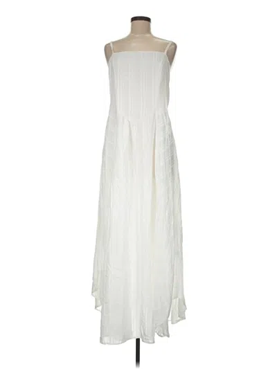 Pre-owned Unbranded Casual Dress In White