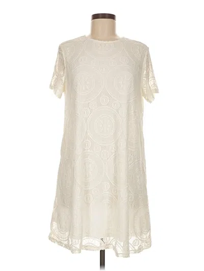 Pre-owned Unbranded Casual Dress In White