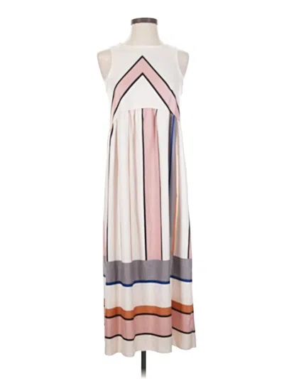 Pre-owned Unbranded Casual Dress In White