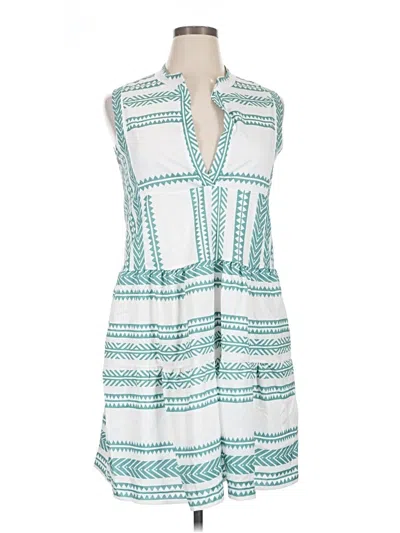Pre-owned Unbranded Casual Dress In White