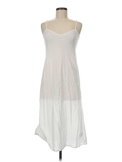 Pre-owned Unbranded Casual Dress In White