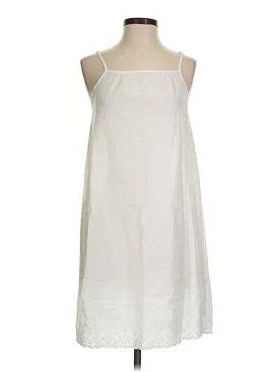 Pre-owned Unbranded Casual Dress In White
