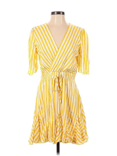 Pre-owned Unbranded Casual Dress In Yellow