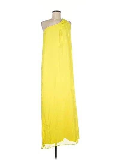 Pre-owned Unbranded Casual Dress In Yellow