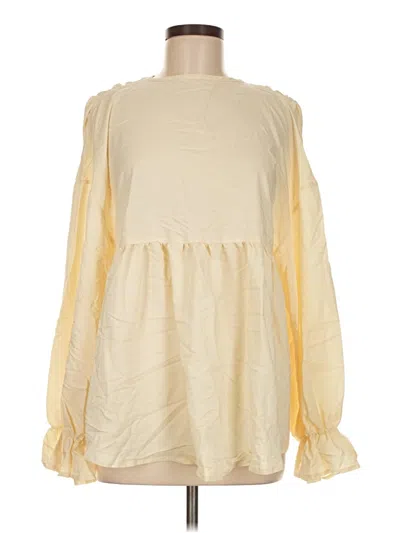 Pre-owned Unbranded Casual Dress In Yellow