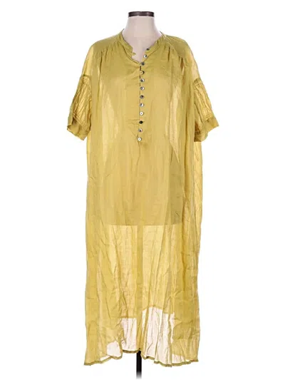 Unbranded Casual Dress In Gold