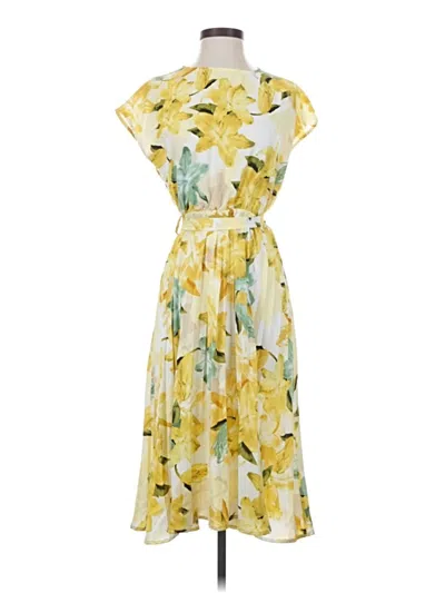 Pre-owned Unbranded Casual Dress In Yellow