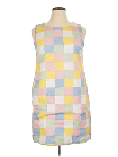 Pre-owned Unbranded Casual Dress In Yellow