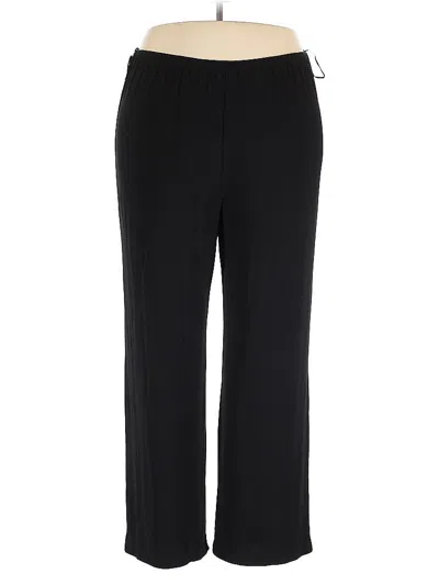 Pre-owned Unbranded Casual Pants In Black