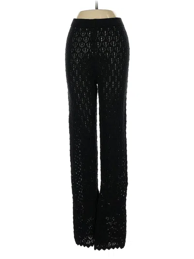 Pre-owned Unbranded Casual Pants In Black