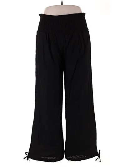 Pre-owned Unbranded Casual Pants In Black