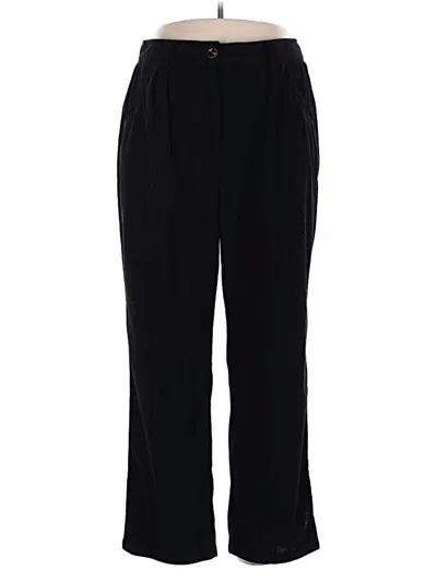 Pre-owned Unbranded Casual Pants In Black