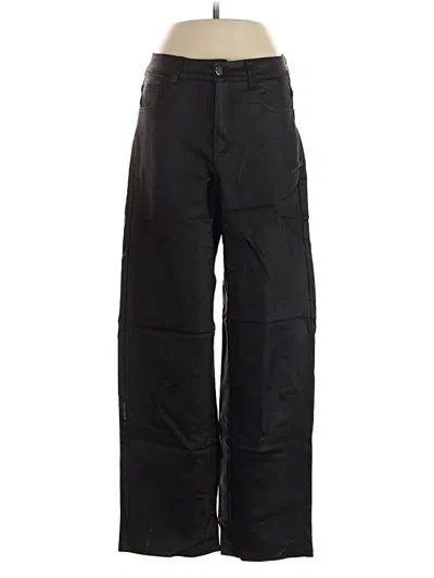 Pre-owned Unbranded Casual Pants In Black
