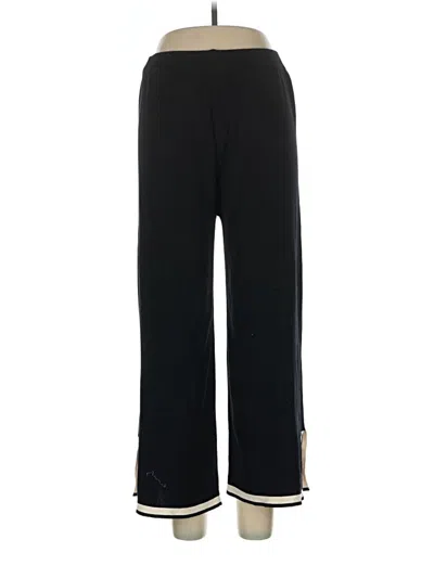 Pre-owned Unbranded Casual Pants In Black