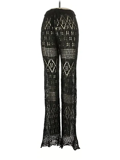Pre-owned Unbranded Casual Pants In Black
