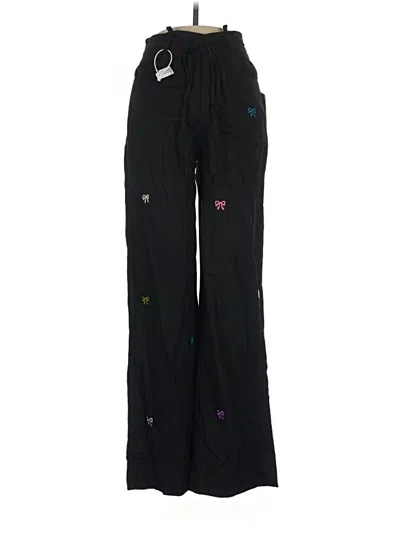 Pre-owned Unbranded Casual Pants In Black