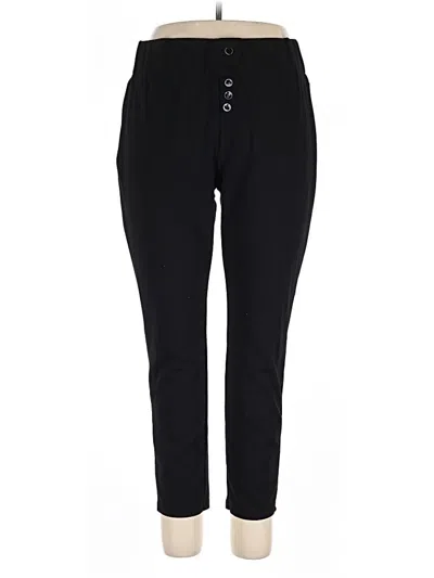 Pre-owned Unbranded Casual Pants In Black