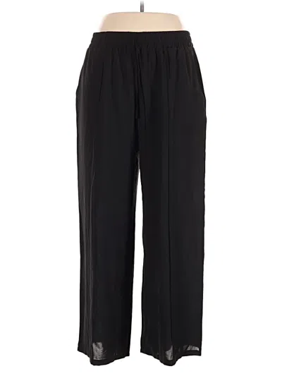 Pre-owned Unbranded Casual Pants In Black
