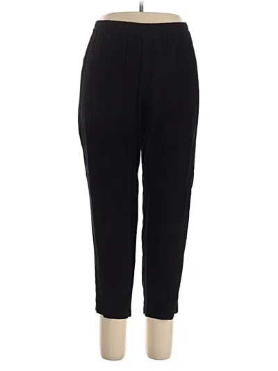 Pre-owned Unbranded Casual Pants In Black