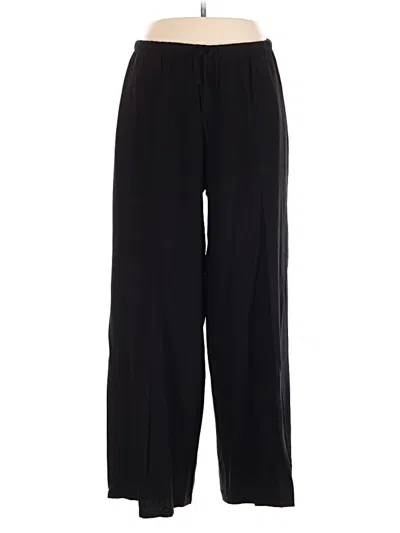 Pre-owned Unbranded Casual Pants In Black