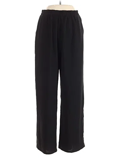 Pre-owned Unbranded Casual Pants In Black