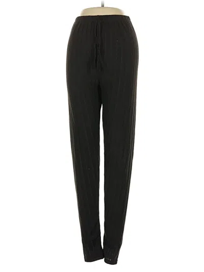 Pre-owned Unbranded Casual Pants In Black