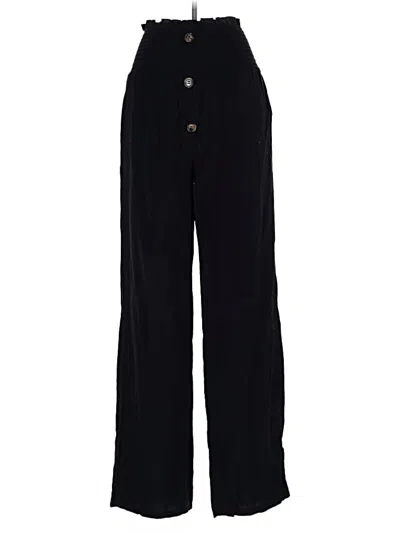 Pre-owned Unbranded Casual Pants In Black