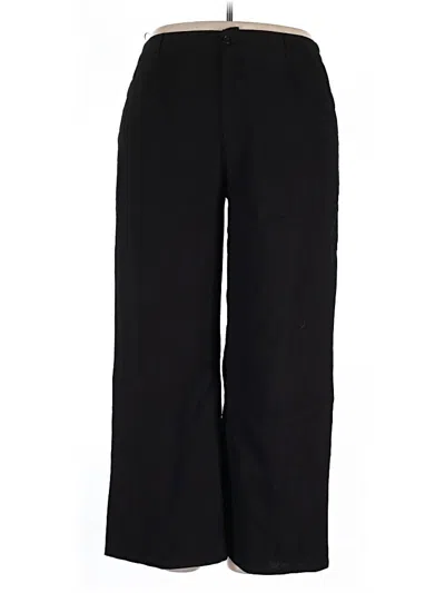 Pre-owned Unbranded Casual Pants In Black