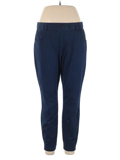 Pre-owned Unbranded Casual Pants In Blue