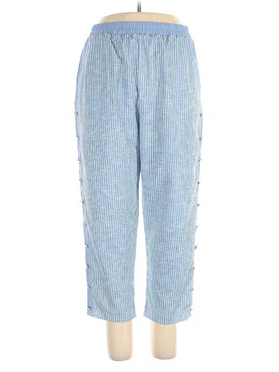 Pre-owned Unbranded Casual Pants In Blue