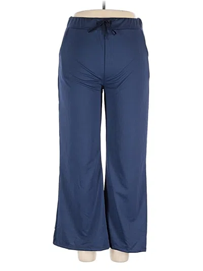 Pre-owned Unbranded Casual Pants In Blue