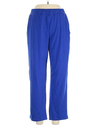 Pre-owned Unbranded Casual Pants In Blue