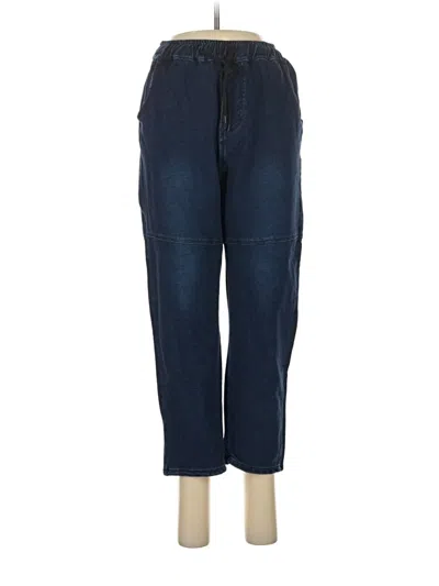 Pre-owned Unbranded Casual Pants In Blue