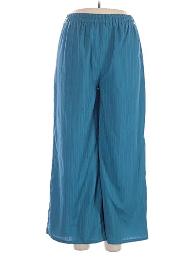 Pre-owned Unbranded Casual Pants In Blue