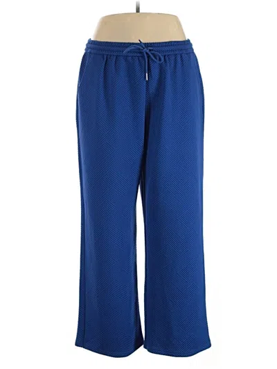 Pre-owned Unbranded Casual Pants In Blue