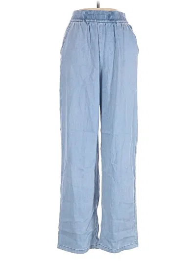 Pre-owned Unbranded Casual Pants In Blue