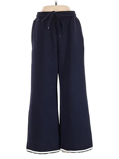 Pre-owned Unbranded Casual Pants In Blue