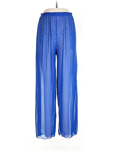 Pre-owned Unbranded Casual Pants In Blue